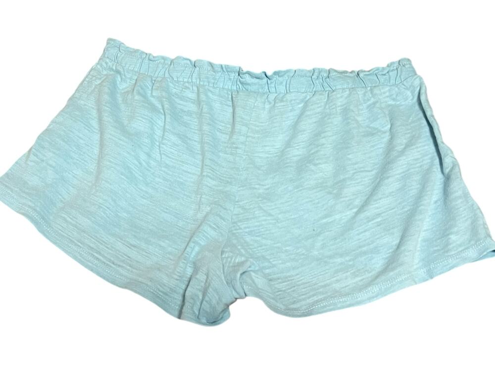 Secret Treasures Womens Sleep Shorts Small 4-6 Light Blue Pajama Lounge Shorts
